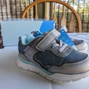 Stride Rite Kyla Silver Toddler Shoes